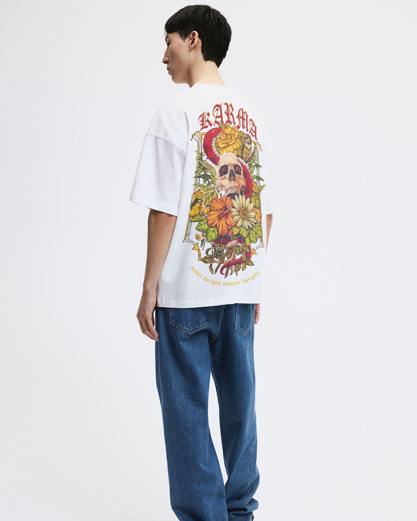 KARMA SKULL POISON POLICY | OVERSIZED FIT