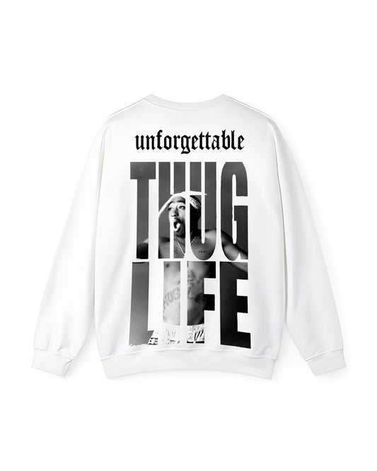 MADAFAKA THUG LIFE BLACK SWEATSHIRT