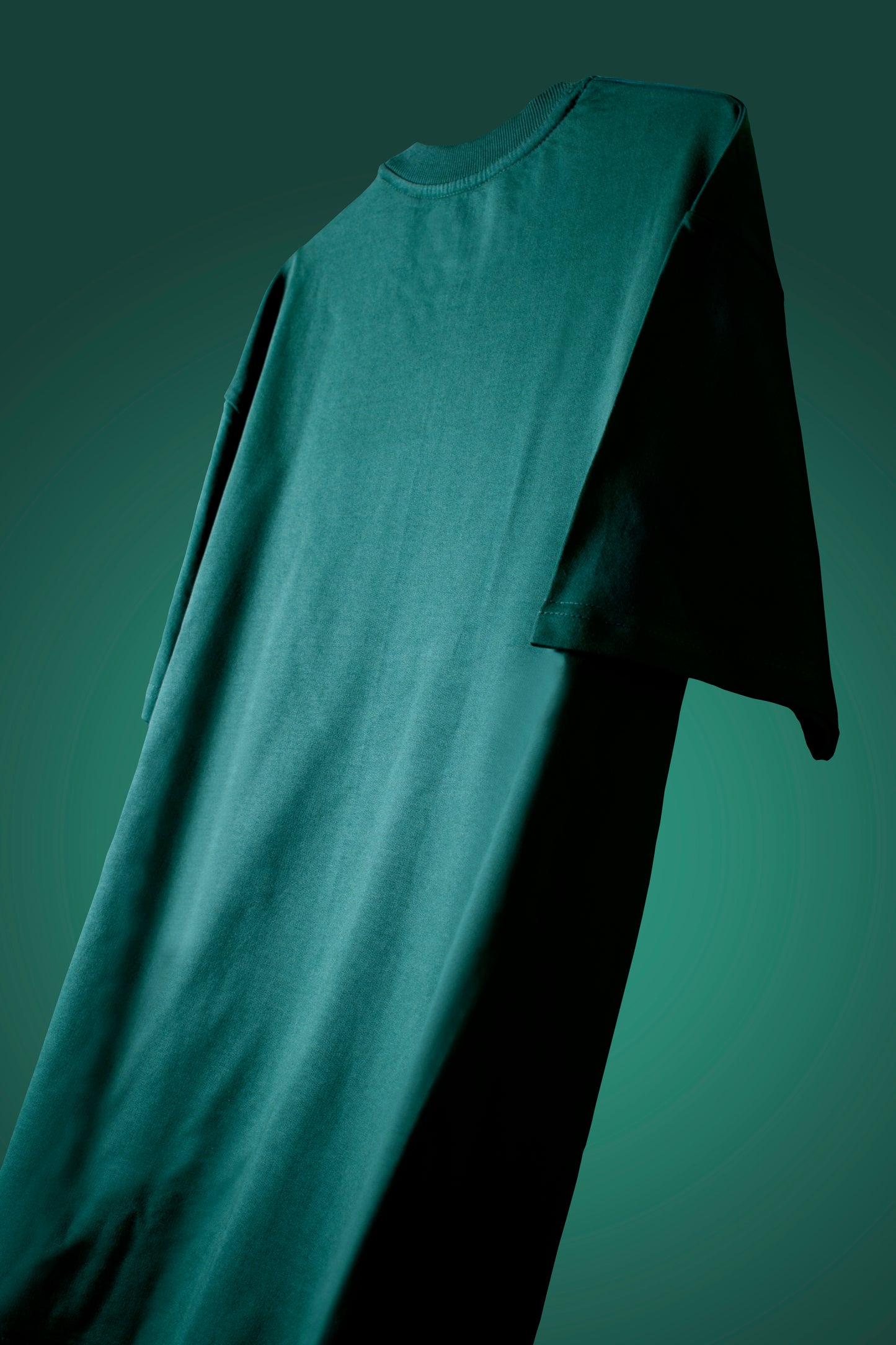 LOVE TAKES TIME | HEAVY WEIGHT OVERSIZED T-SHIRT | BOTTLE GREEN