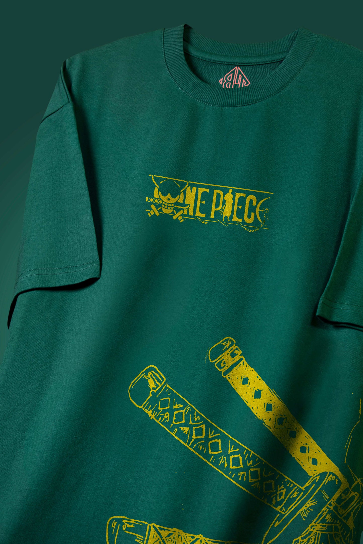 ONE PIECE | Oversized | 240GSM (100% Cotton) | Bottle Green Color