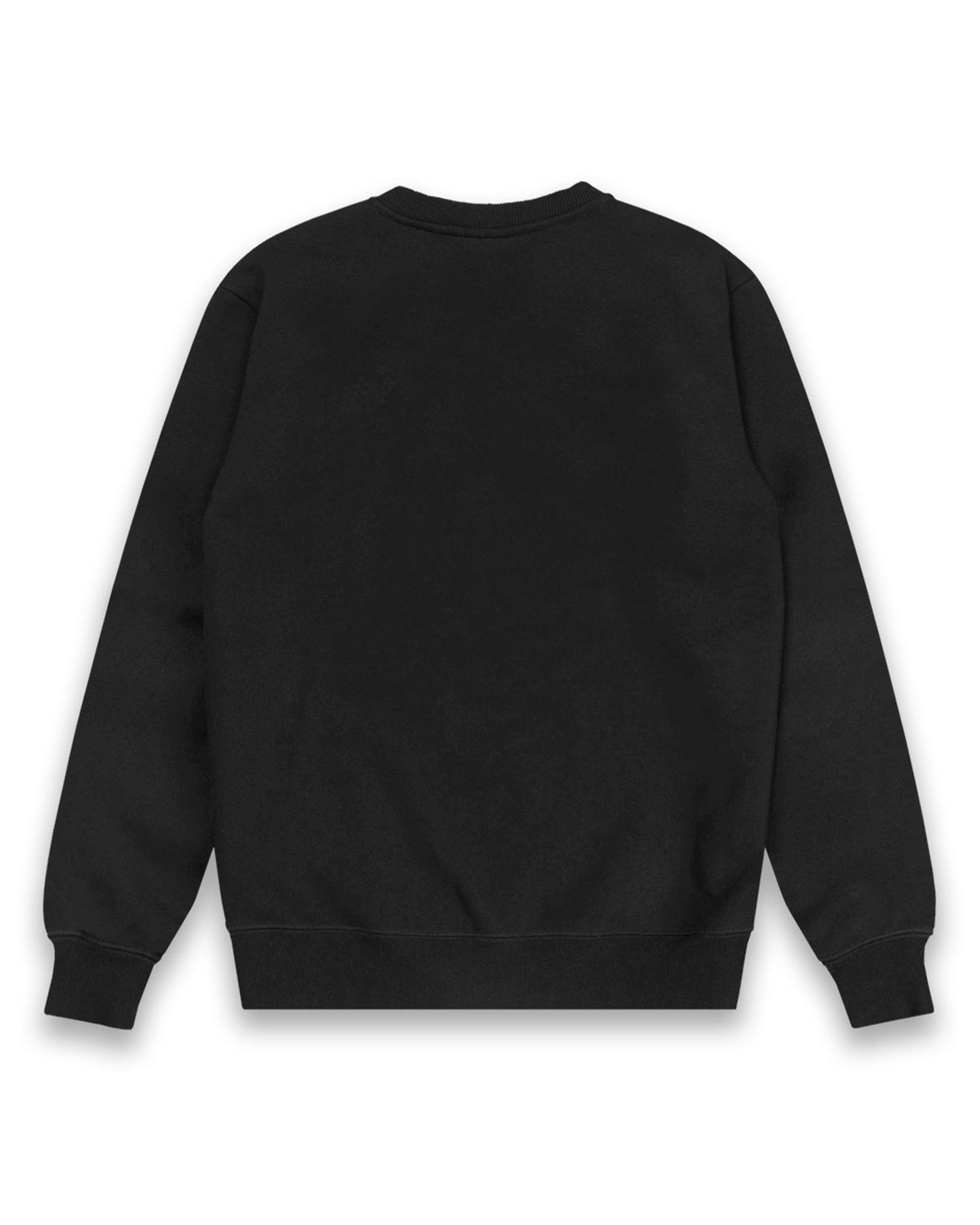 RED CARELESS MAVERICK BLACK SWEATSHIRT