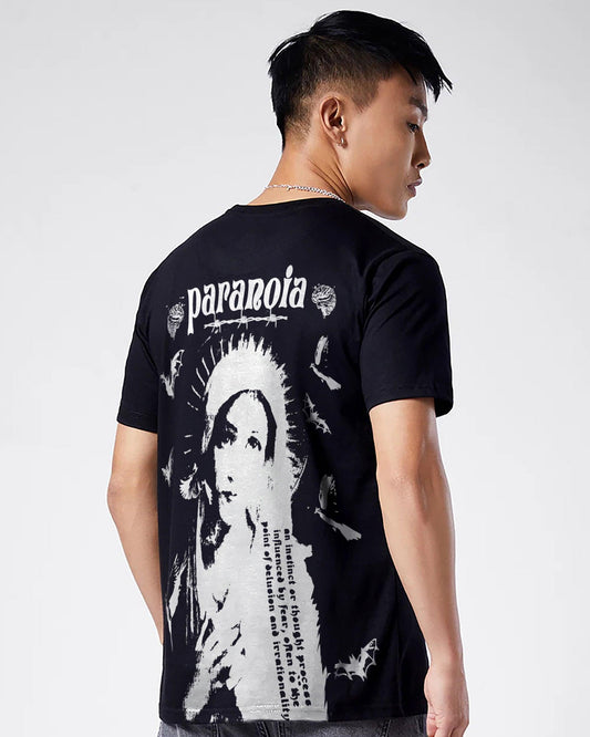 Paranoia Black | Regular Fit Tee