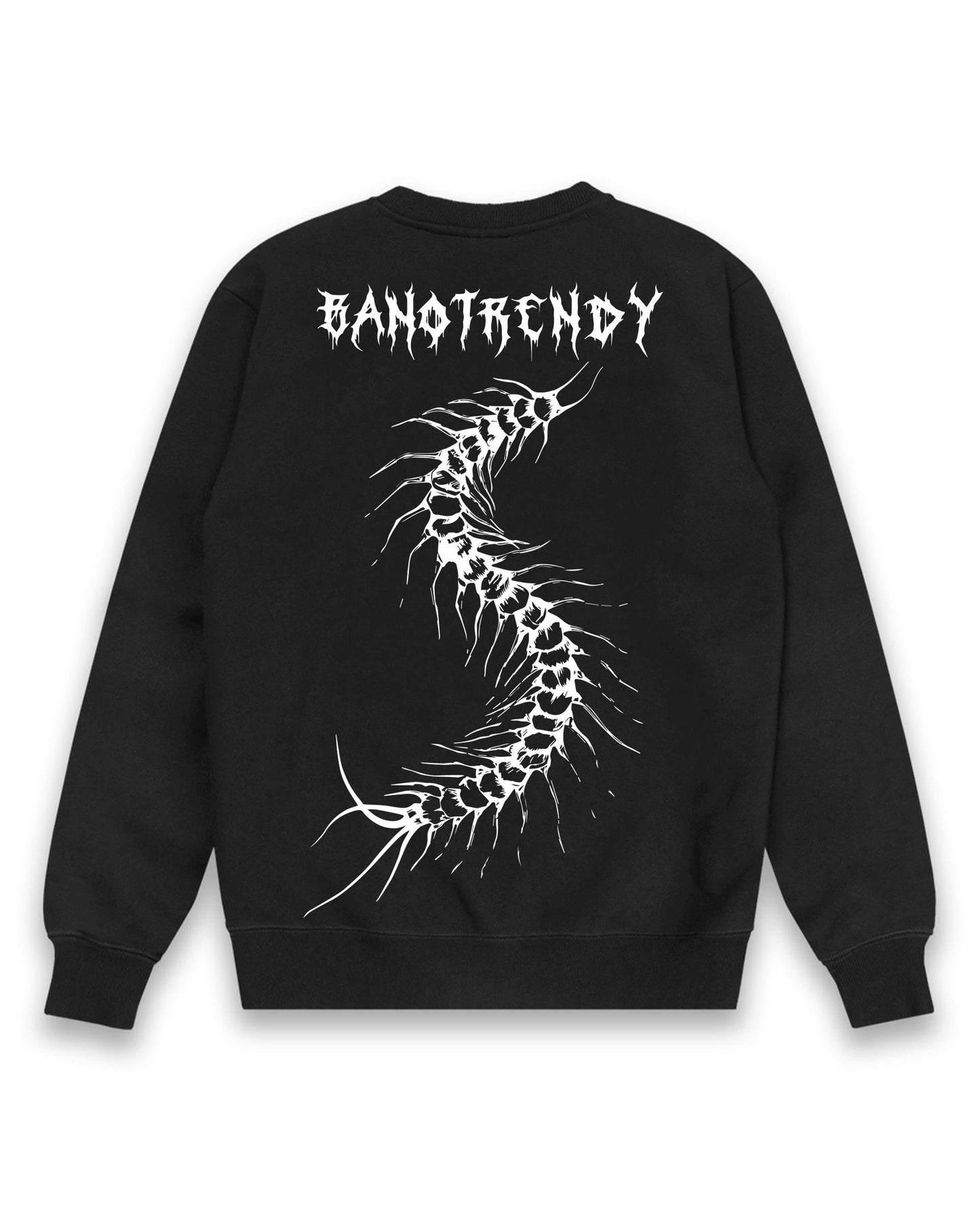 BONECASTER SKYDANCER BLACK REGULAR FIT SWEATSHIRT