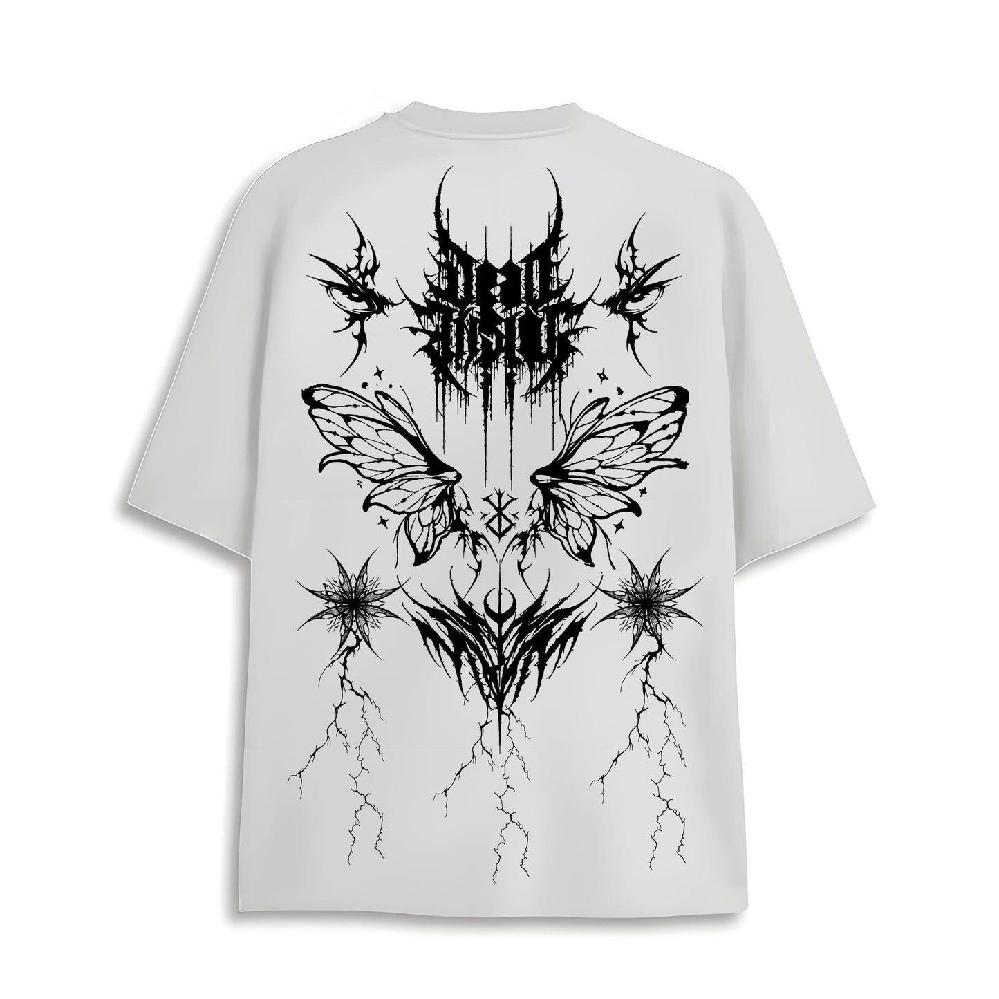 Berserk ANIME 260GSM COTTON WHITE | OVERSIZED TEE