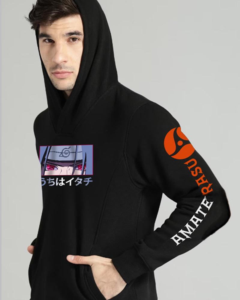 SHADOW OF CLAN BLACK REGULAR FIT HOODIE