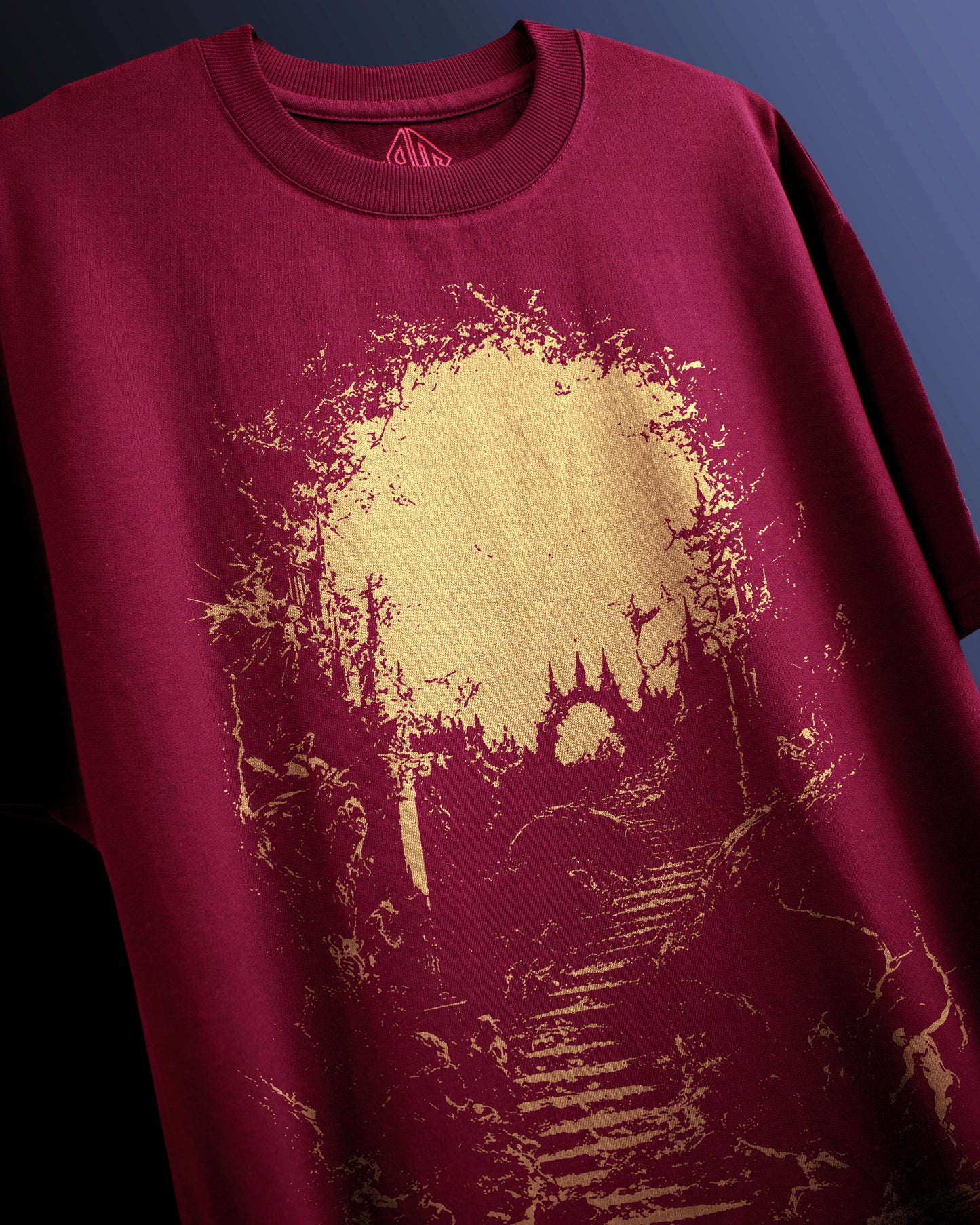 Light of Hope | Oversized | 240GSM (100% Cotton) | Wine Color