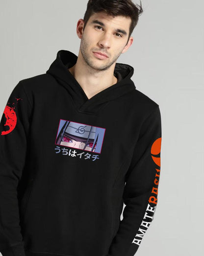 SHADOW OF CLAN BLACK REGULAR FIT HOODIE