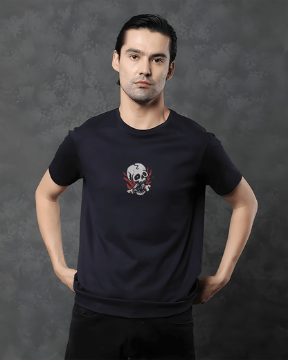 SOFT AND SLOW MOKSH BLACK T-SHIRT