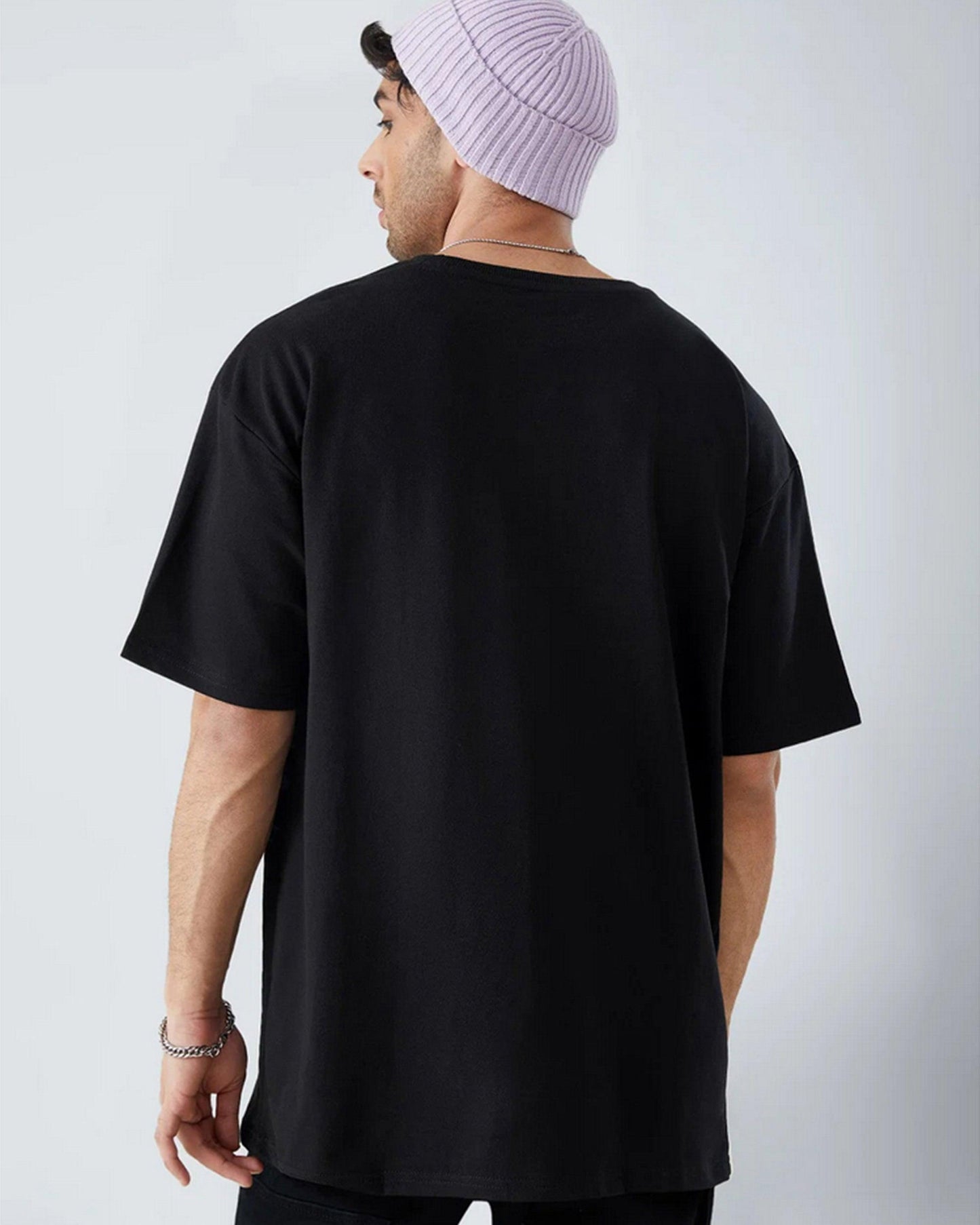 UNCONTROL BLOOD BLACK OVERSIZED T-SHIRT