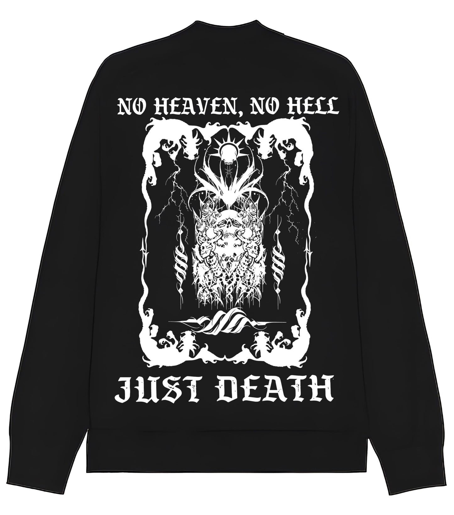 DEATH THERAPY SESSION BLACK SWEATSHIRT