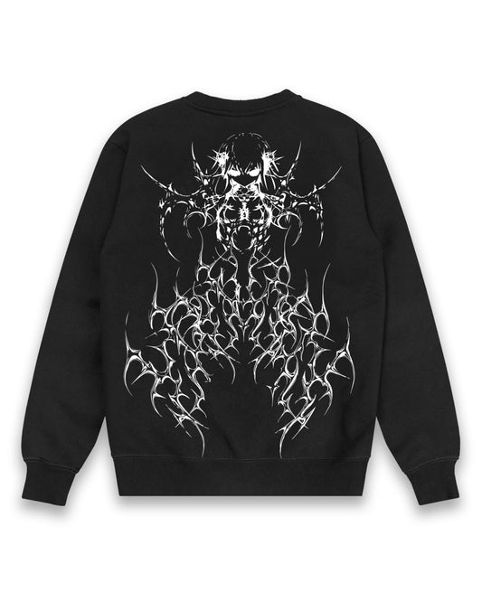 CHINESE BLADES BLACK SWEATSHIRT