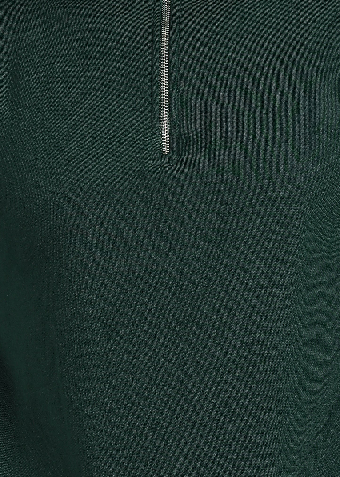 OLD MONEY ZIPPER Sweatshirt | BOTTLE GREEN | Regular Fit