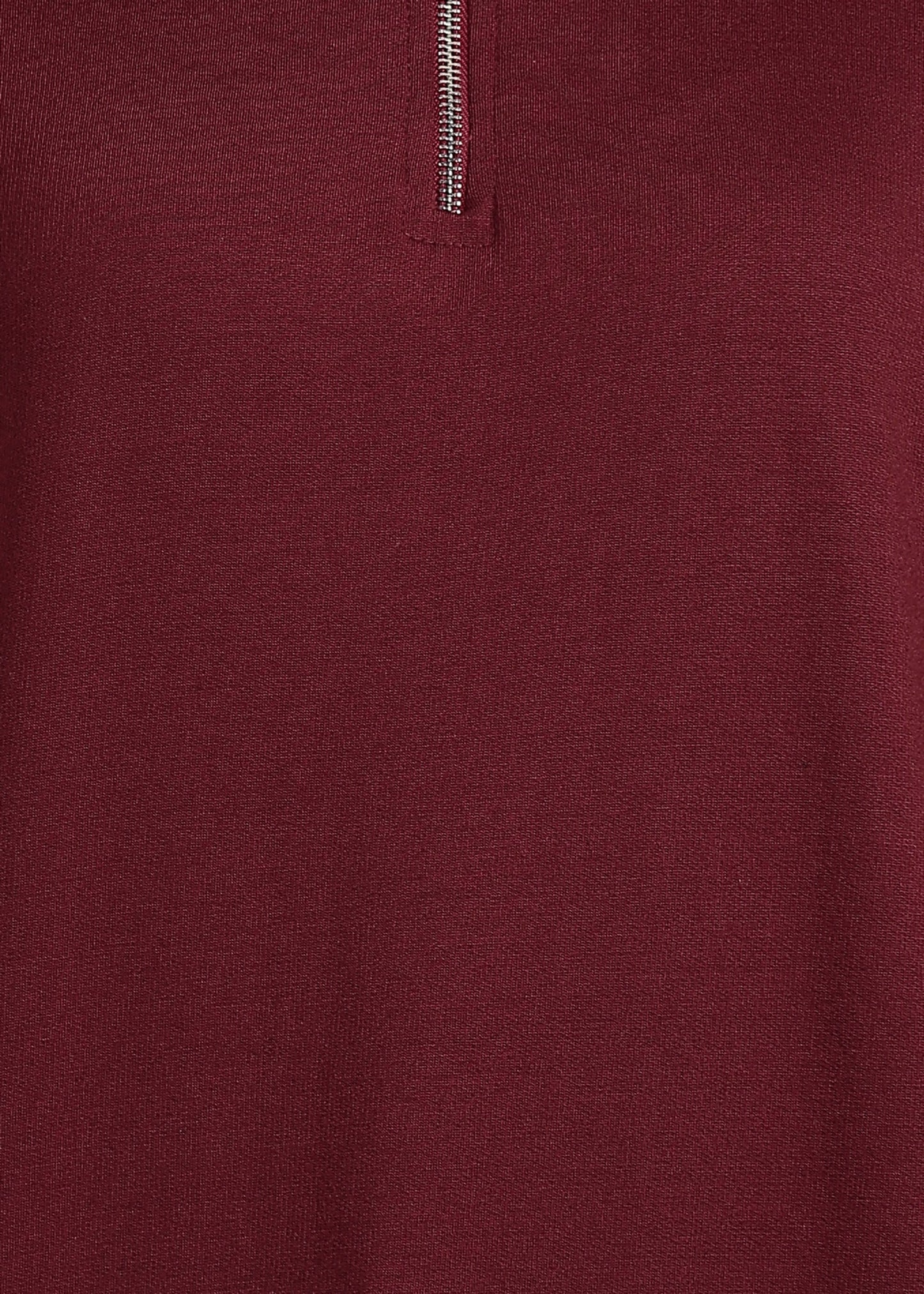 OLD MONEY ZIPPER Sweatshirt | MAROON | Regular Fit