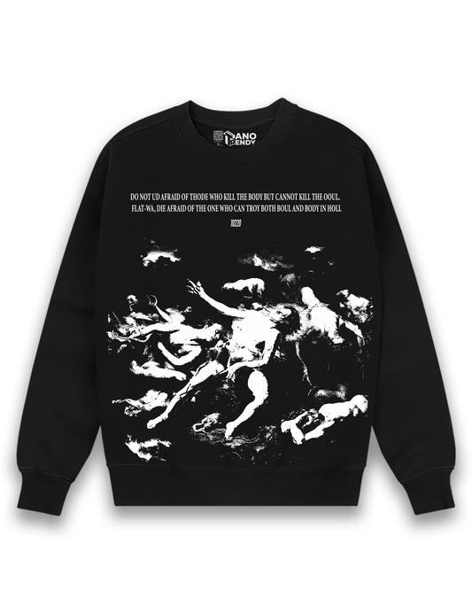 SOUL AND BODY BLACK SWEATSHIRT