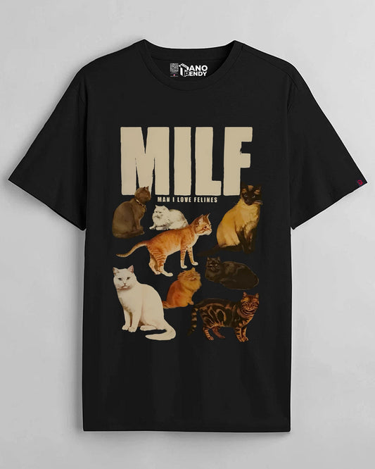 Cat Lover Black | Regular Fit Tee