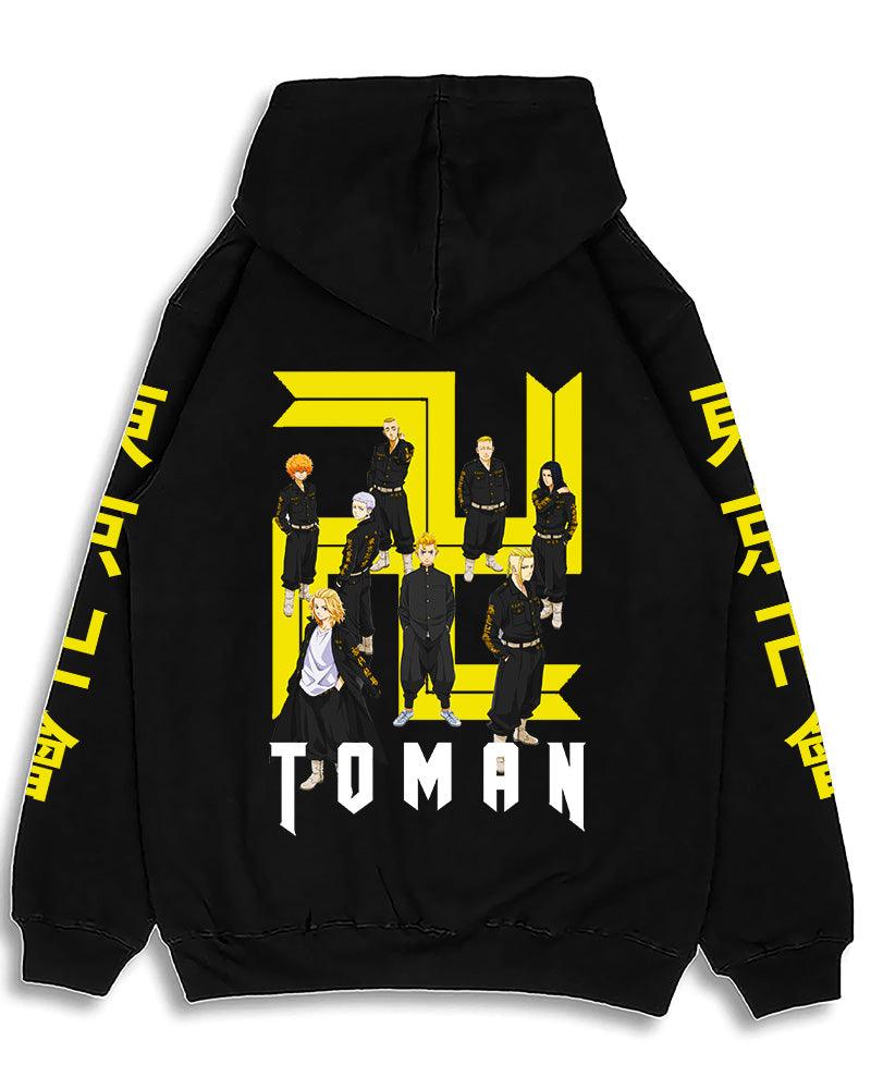 ANIME TOMEN EPIC TALES BLACK REGULAR FIT HOODIE