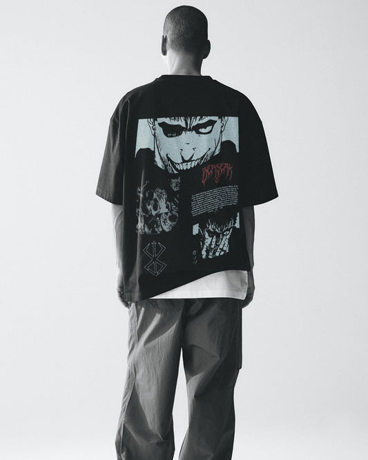 ANIME BLADE IMMORTAL BLACK OVERSIZED T-SHIRT