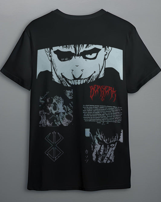 ANIME BLADE IMMORTAL REGULAR BLACK T-SHIRT