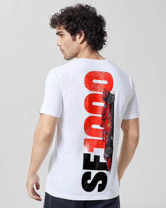 FORMULA OF SPEED CARS WHITE T-SHIRT