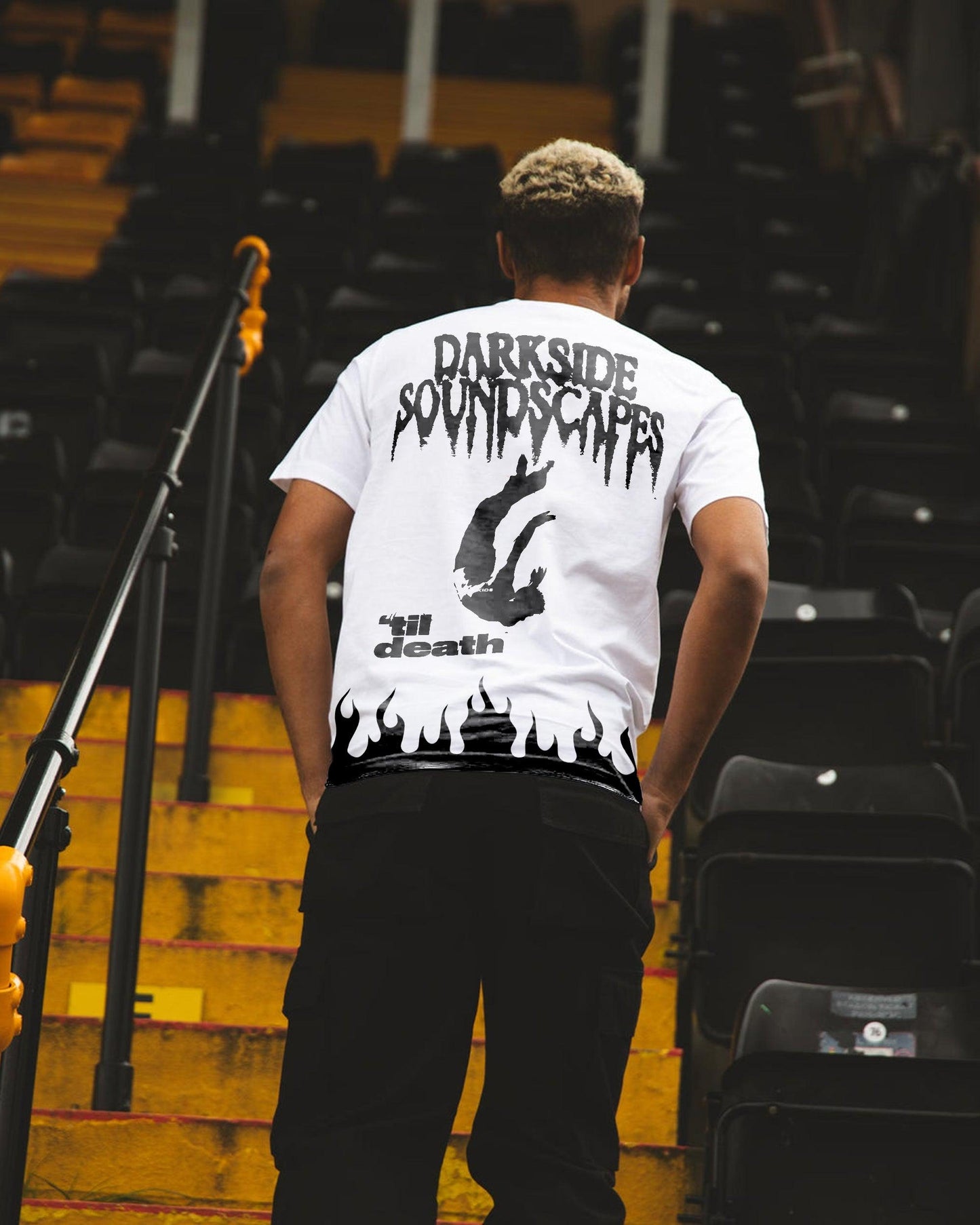 DARKSIDE SOUNDSCAPES WHITE T-SHIRT