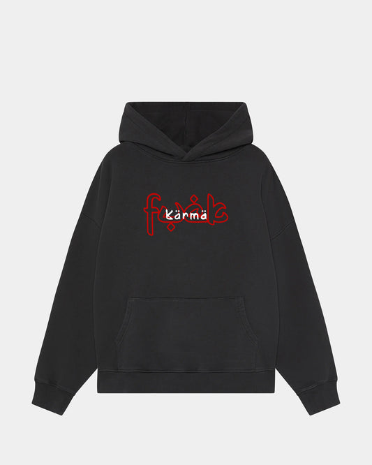 BANG KARMA BLACK HOODIE