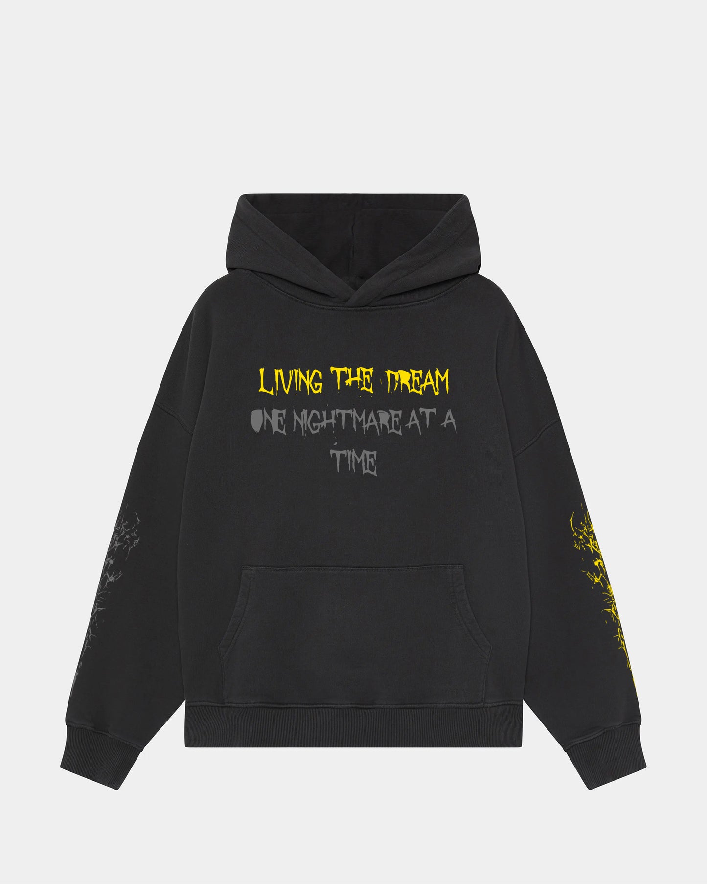 LIVING THE DREAM BLACK HOODIE