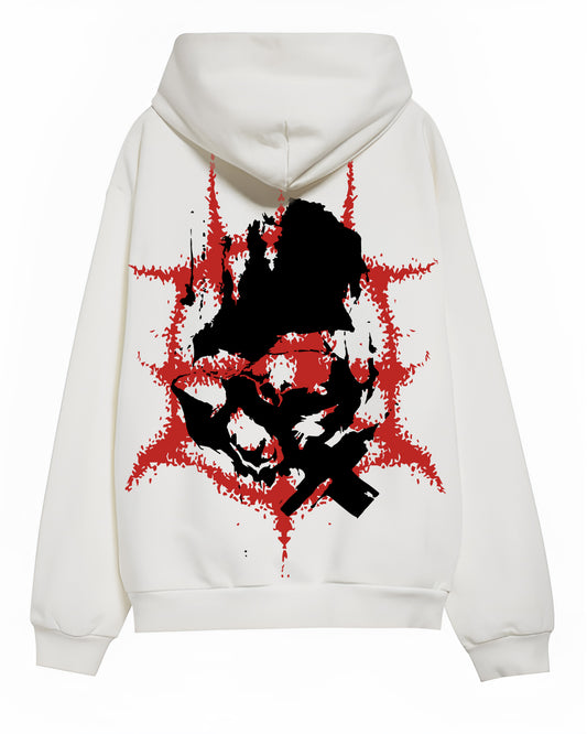 I AM THE DANGER GHOST WHITE HOODIE