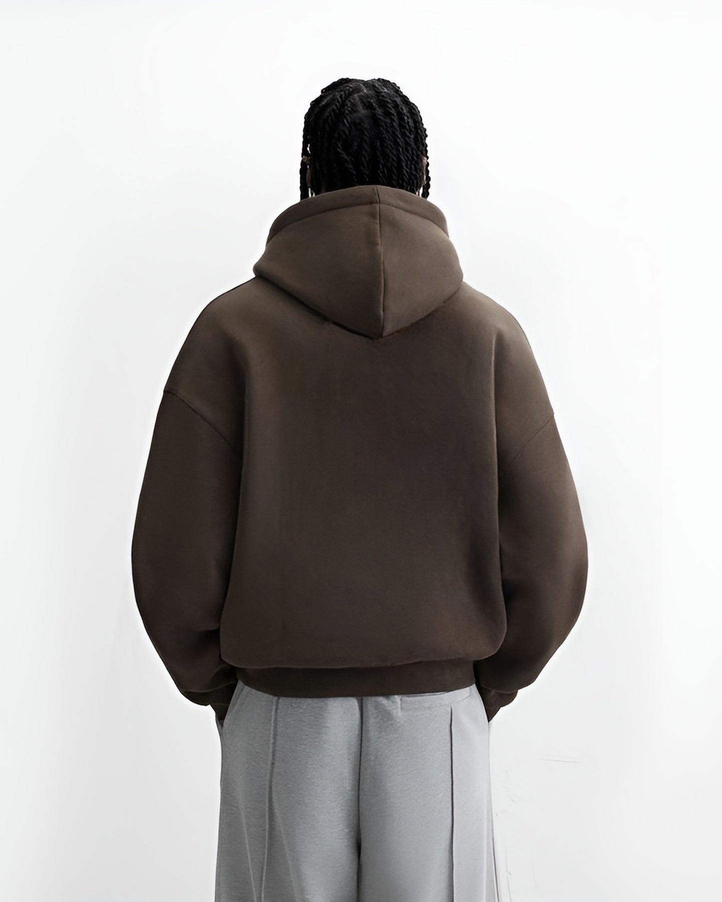 CURSED UNDYING BROWN HOODIE