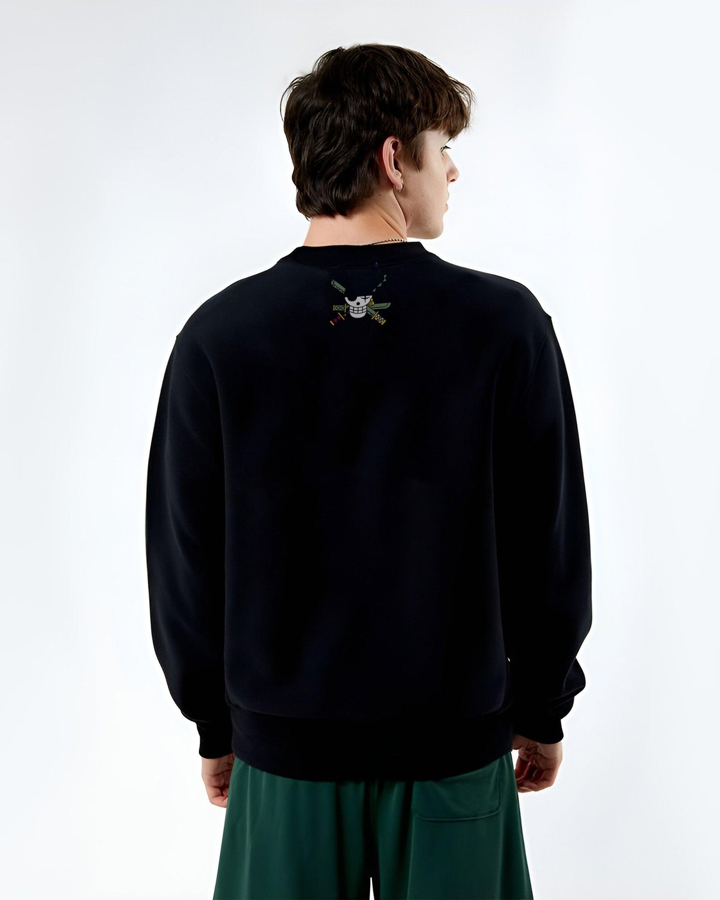 ZORO ANIME BLACK SWEATSHIRT