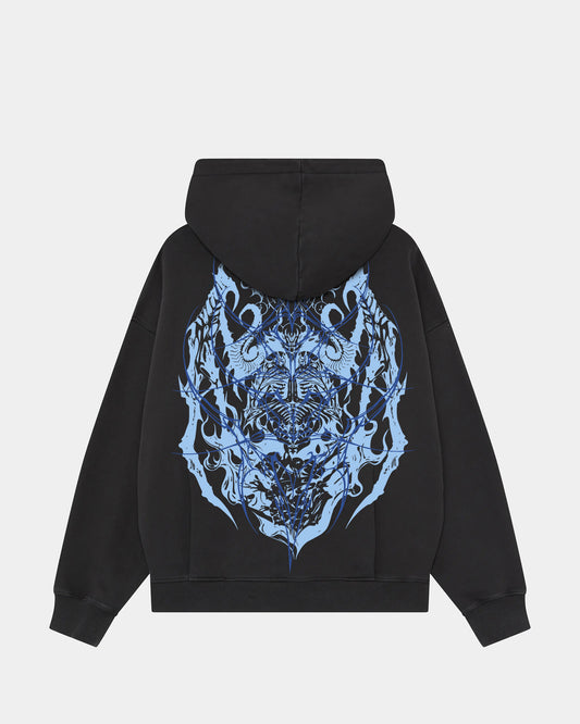 NEVER MADE FOR ME BLACK HOODIE