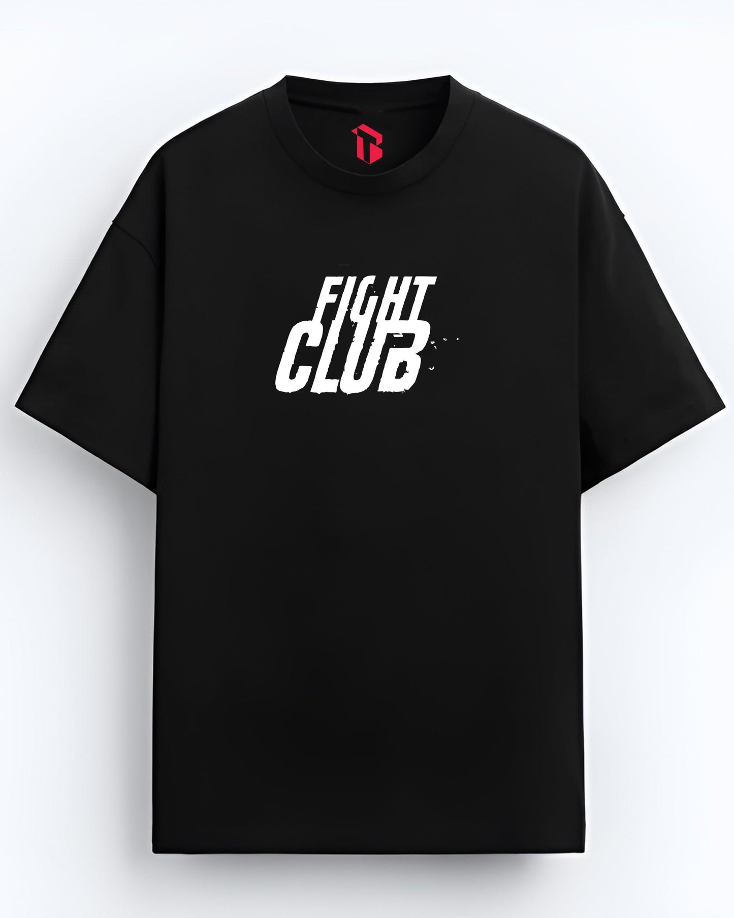 FIGHT CLUB BLACK OVERSIZED T-SHIRT