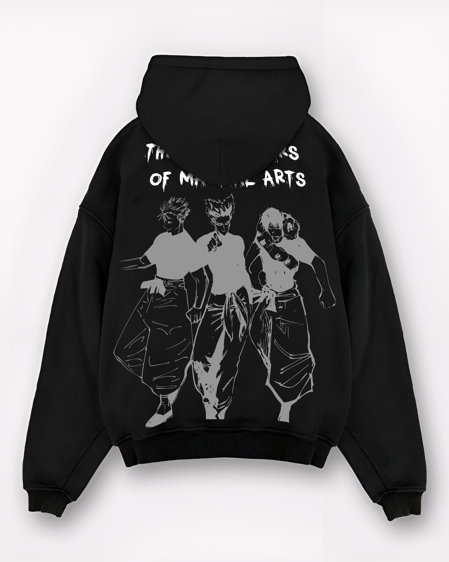 MONSTERS OF MARTIAL ARTS BLACK HOODIE