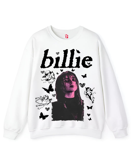 BILLIE WHITE SWEASHIRT