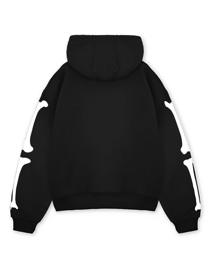 BRIDGERS BLACK ZIPPER HOODIE REGULAR FIT