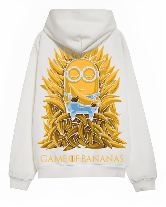 GAME OF BANANAS MINIONS WHITE HOODIE