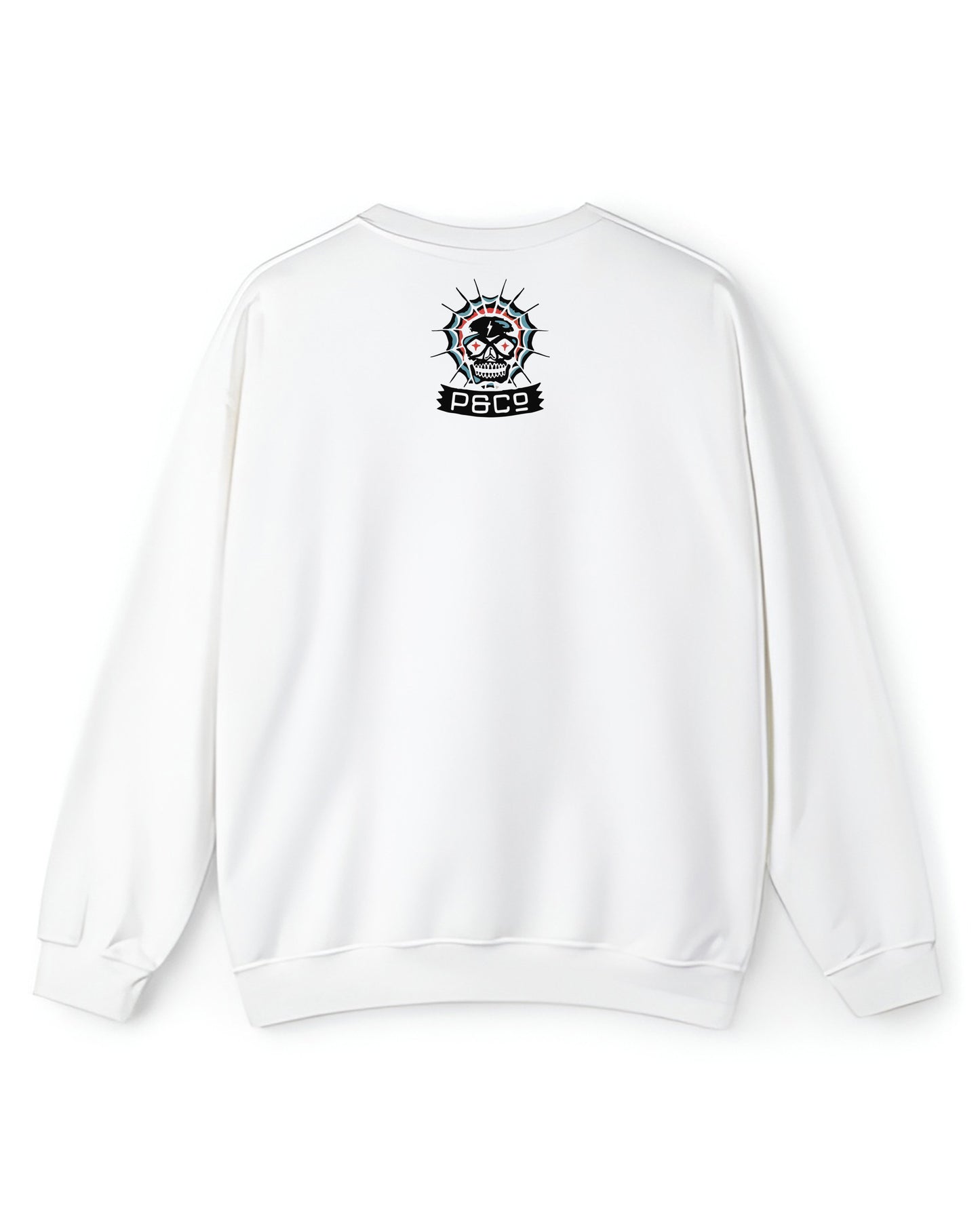 ONE FOR RIDERS WHITE SWEATSHIRT