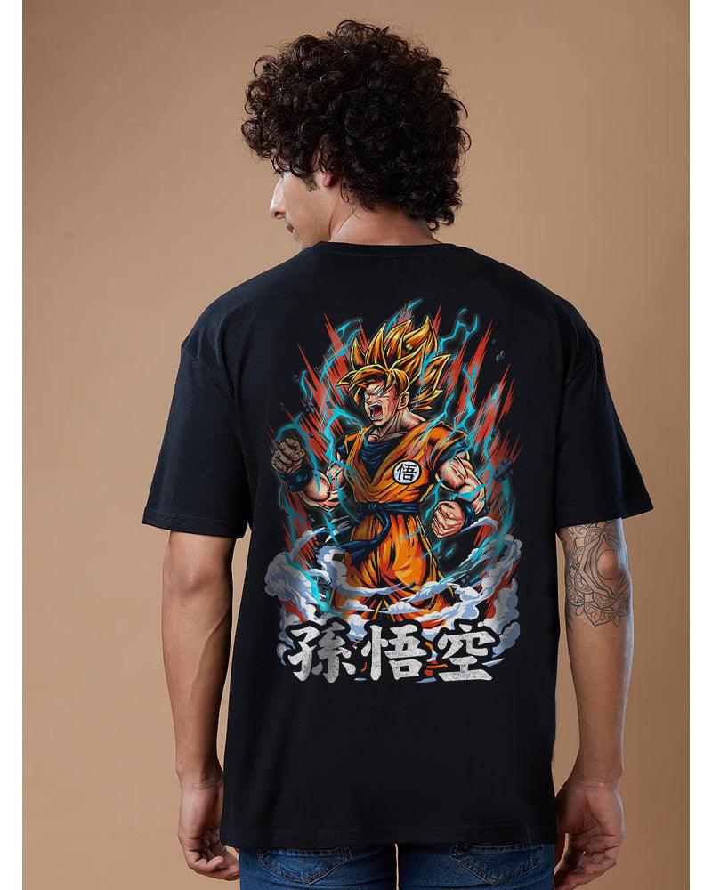 ANIME MIGHTY POWER UNLEASHED OVERSIZED T-SHIRT