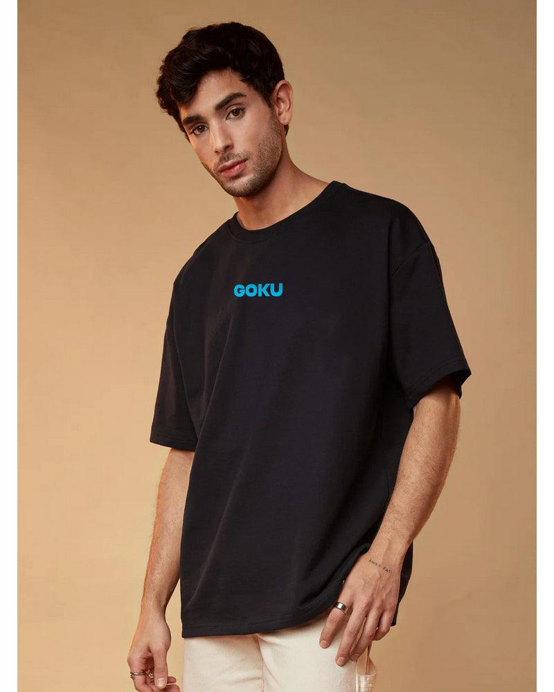 BEYOND STRENGTH BLACK OVERSIZED T-SHIRT