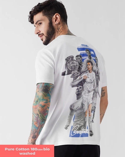 FOOTBALL REVOLUTION WHITE REGULAR T-SHIRT