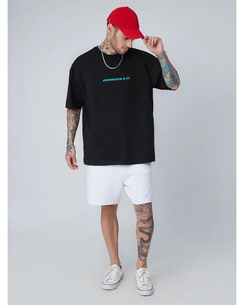 CARZILLA BLACK OVERSIZED T-SHIRT