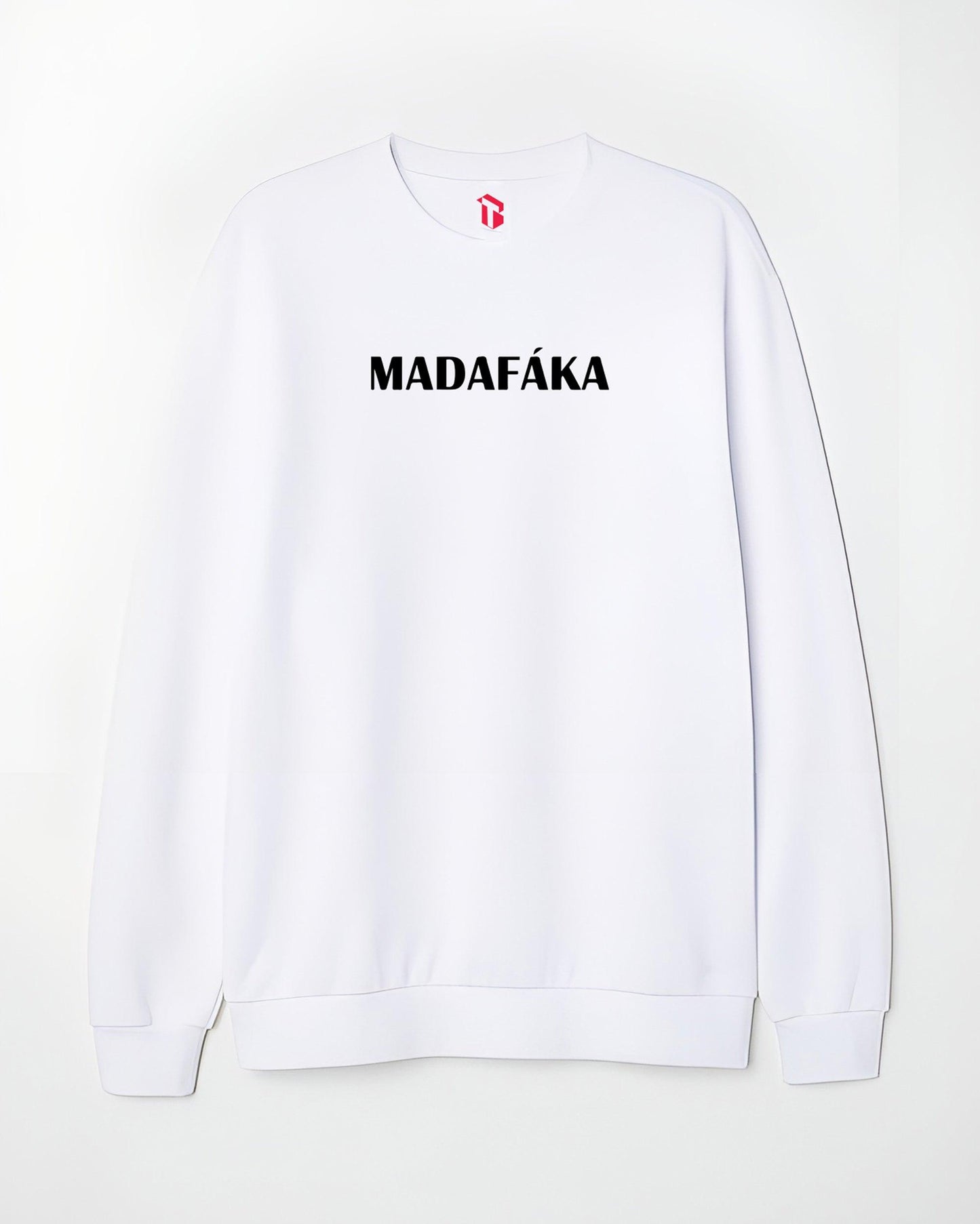 Thug Life White | Regular Fit Sweatshirt