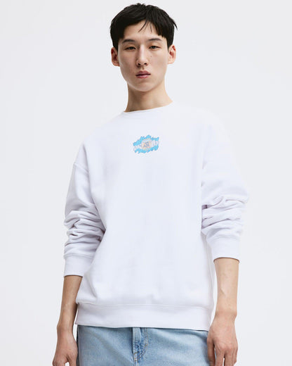 FOOTBALL ICON WHITE SWEATSHIRT