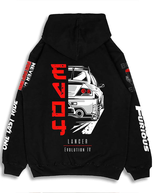 VELOCITY CHAMPION CAR BLACK HOODIE