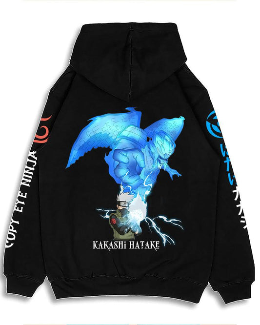 ANIME QUIT BLADE PHANTOM BLACK REGULAR FIT HOODIE