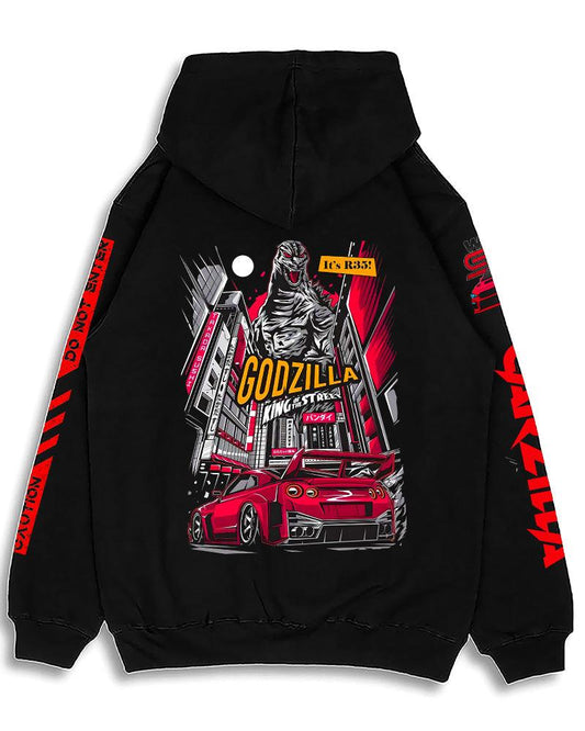 The Carzilla Premium Hoodie Black