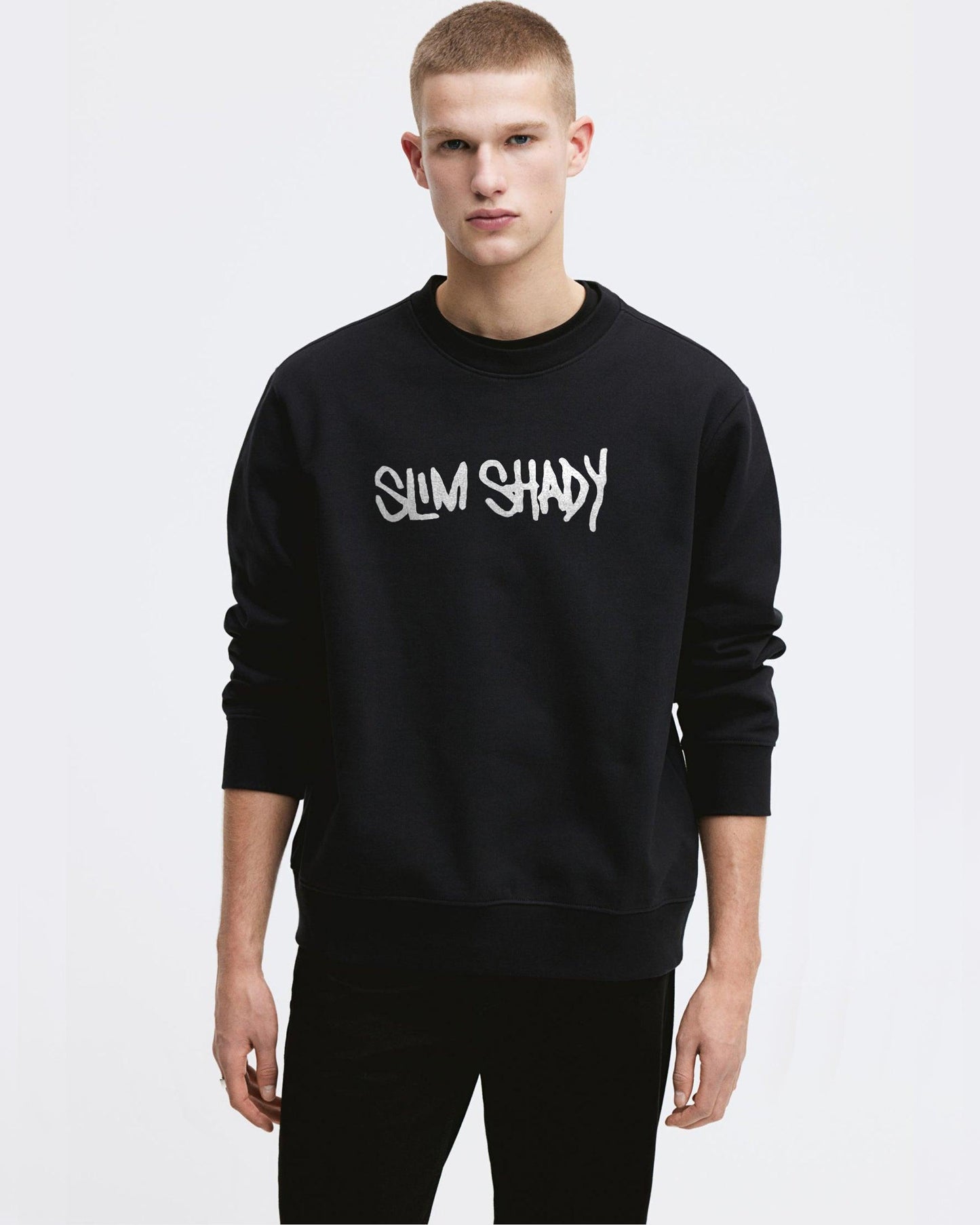 Eminem Slim Shady Black | Regular Fit Sweatshirt