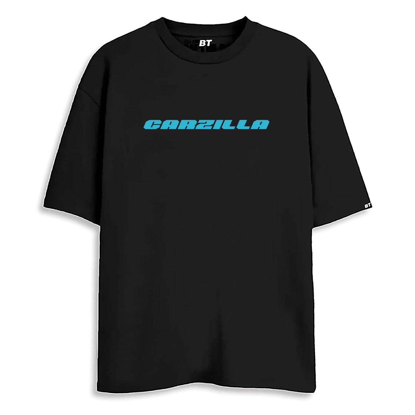 CARZILLA BLACK OVERSIZED T-SHIRT