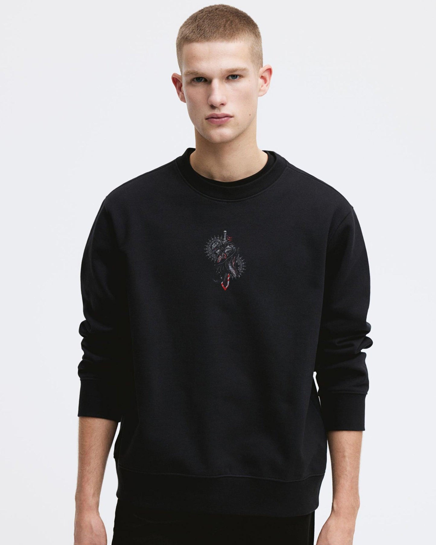 ANIME BERSERK MONSTER WORRIER BLACK SWEATSHIRT