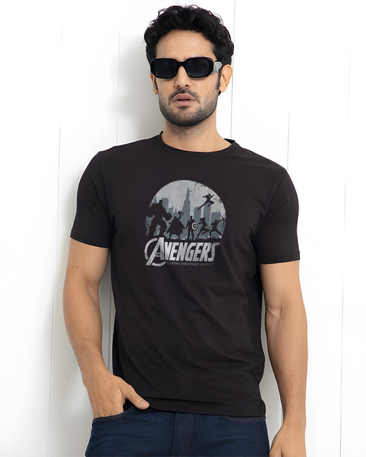 Avenger Regular Fit T-shirt Black